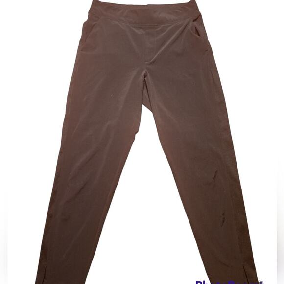 ATHLETA BROOKLYN ANKLE BLACK PANTS WITH POCKETS SIZE 6 - Picture 1 of 8